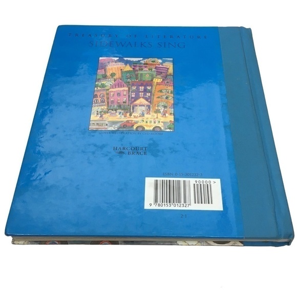 VINTAGE 1996 Book Treasury of Literature Sidewalks Sing Homeschooling Classroom - Picture 2 of 16